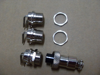 【惠州廠家生產(chǎn)插板航空插座帶螺母】價格,廠家,圖片,連接器,深圳市永聯(lián)威電子-