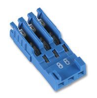 281786-3 - TE CONNECTIVITY / AMP - 線至板連接器, AMPMODU HE14系列, IDC / IDT, 插座, 3, 2.54 mm, 鍍錫觸芯 | e絡盟 中國